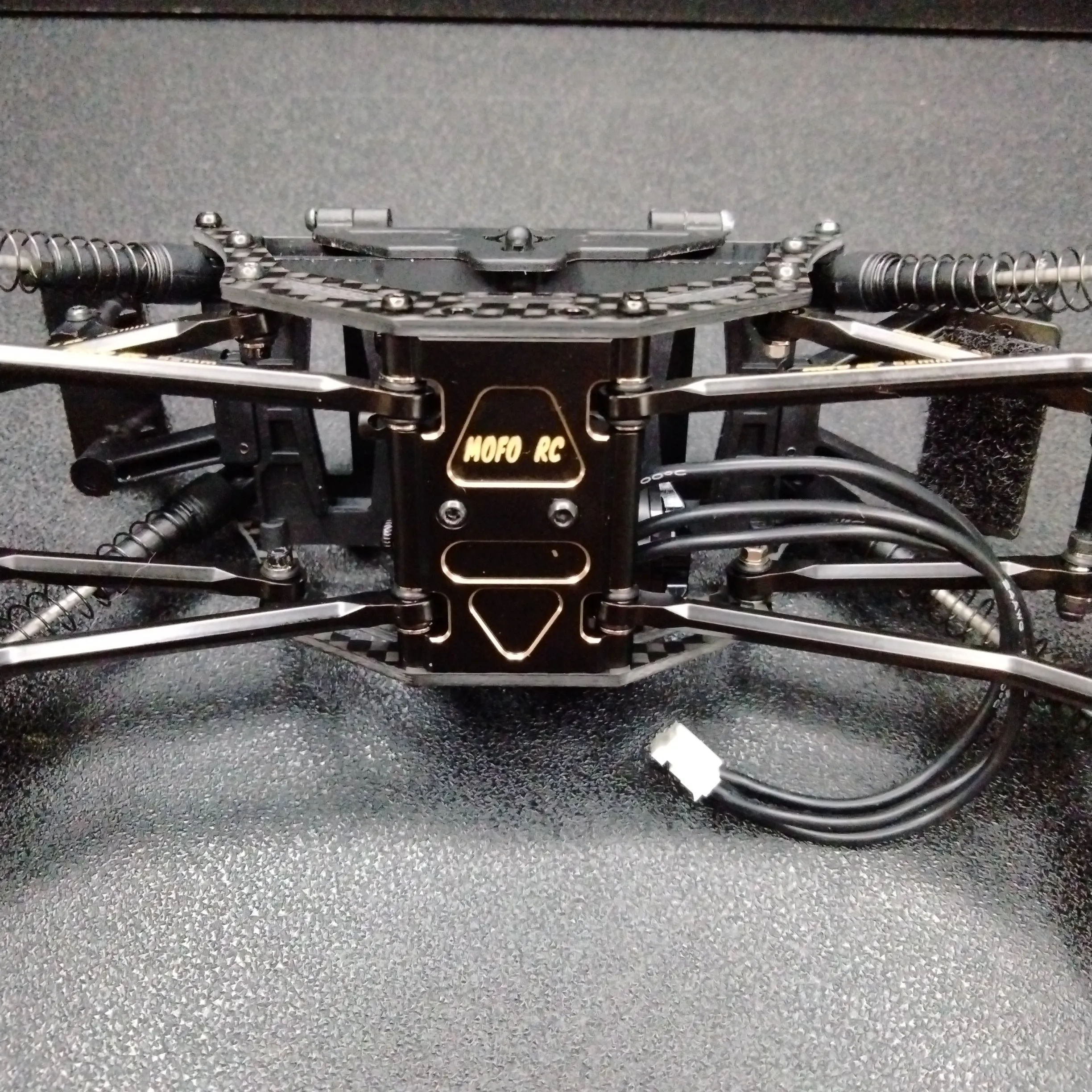 Black Brass Skid Plate for Axial® AX24™ XC-1 - Image 5