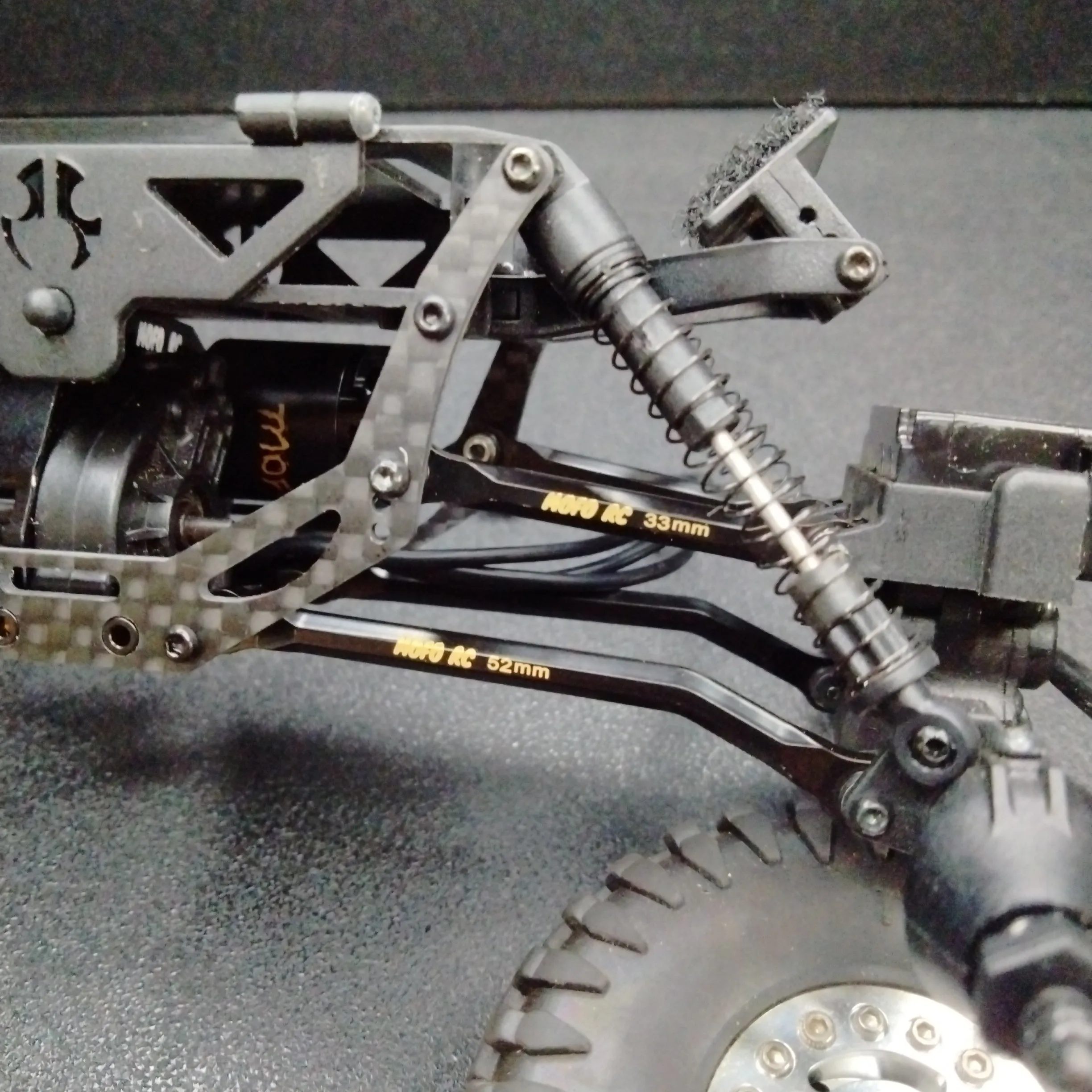 Brass High Clearance Link Kit for Axial® AX24™ XC-1 - Image 2