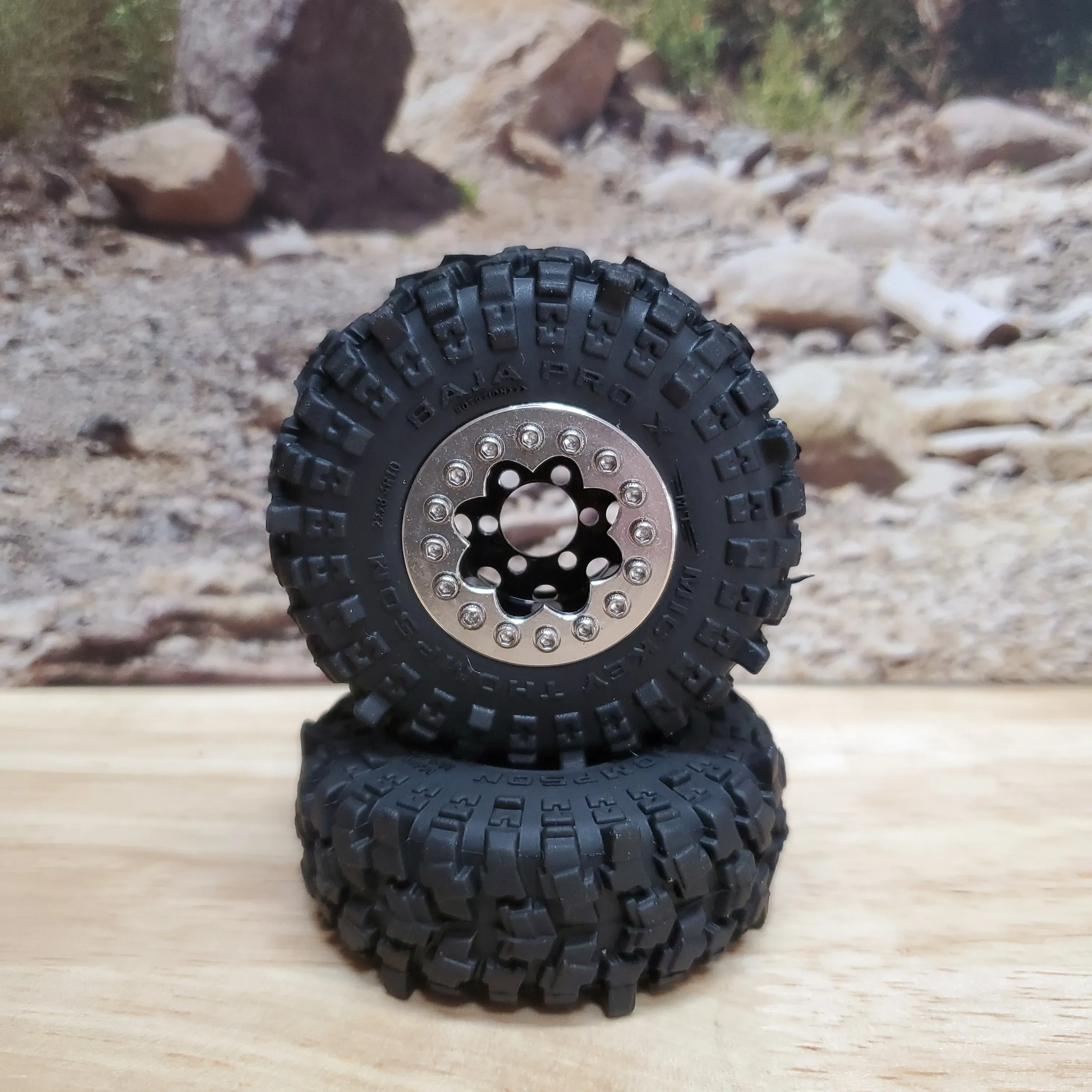RC4WD Baja Pro X 56x22mm 1.0 Tires (Sold by Pair) - Image 3