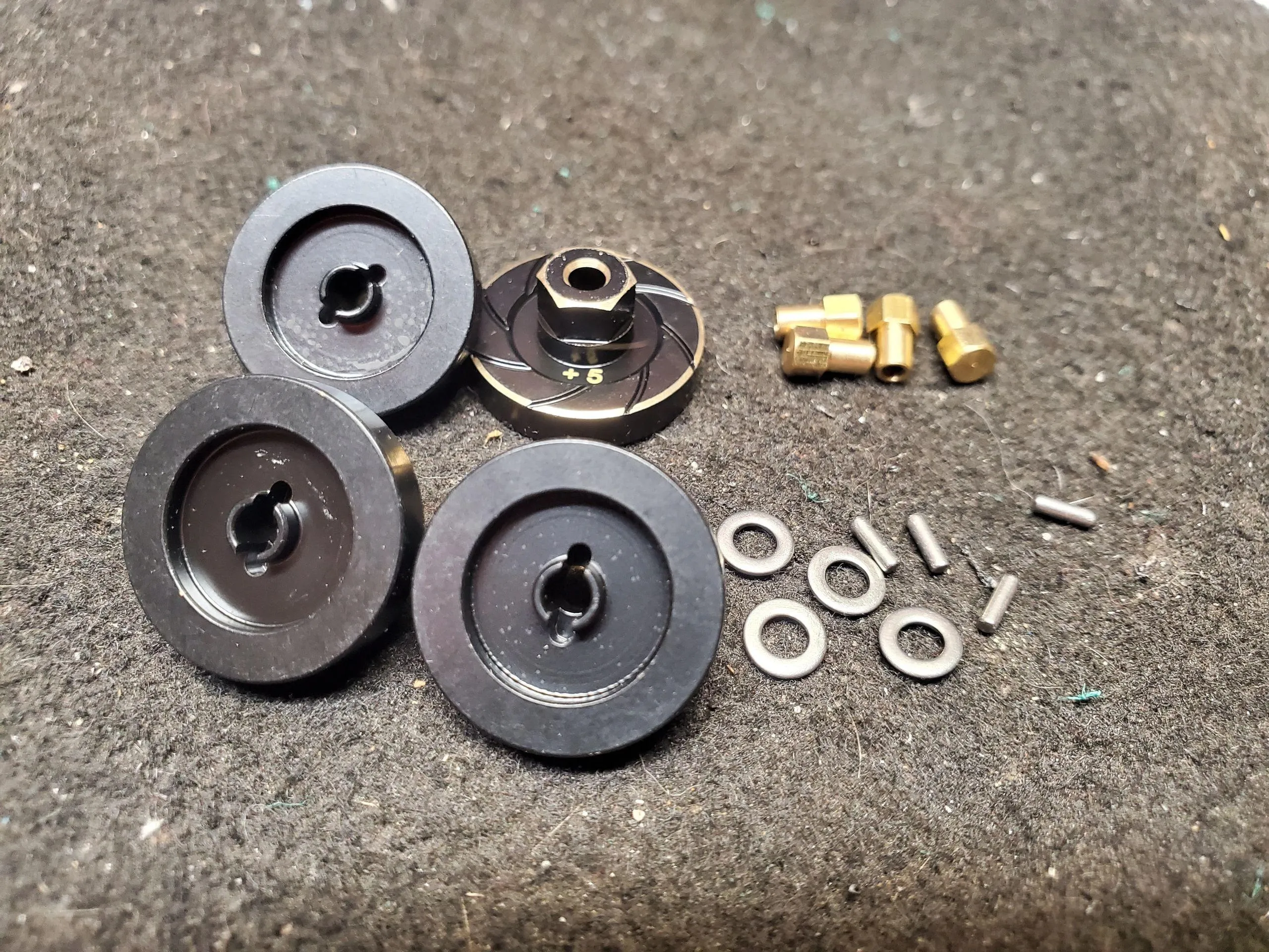 Black Brass Hex Extender - Image 4