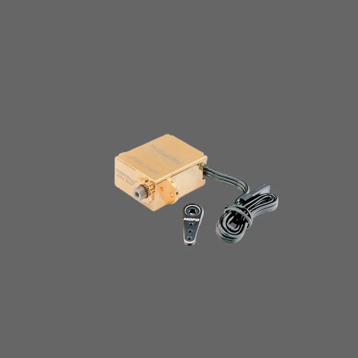 Mofo RC | Brass ServoBeast 2.0 Brushless Servo w/ Dual-Wire Exit - Image 3