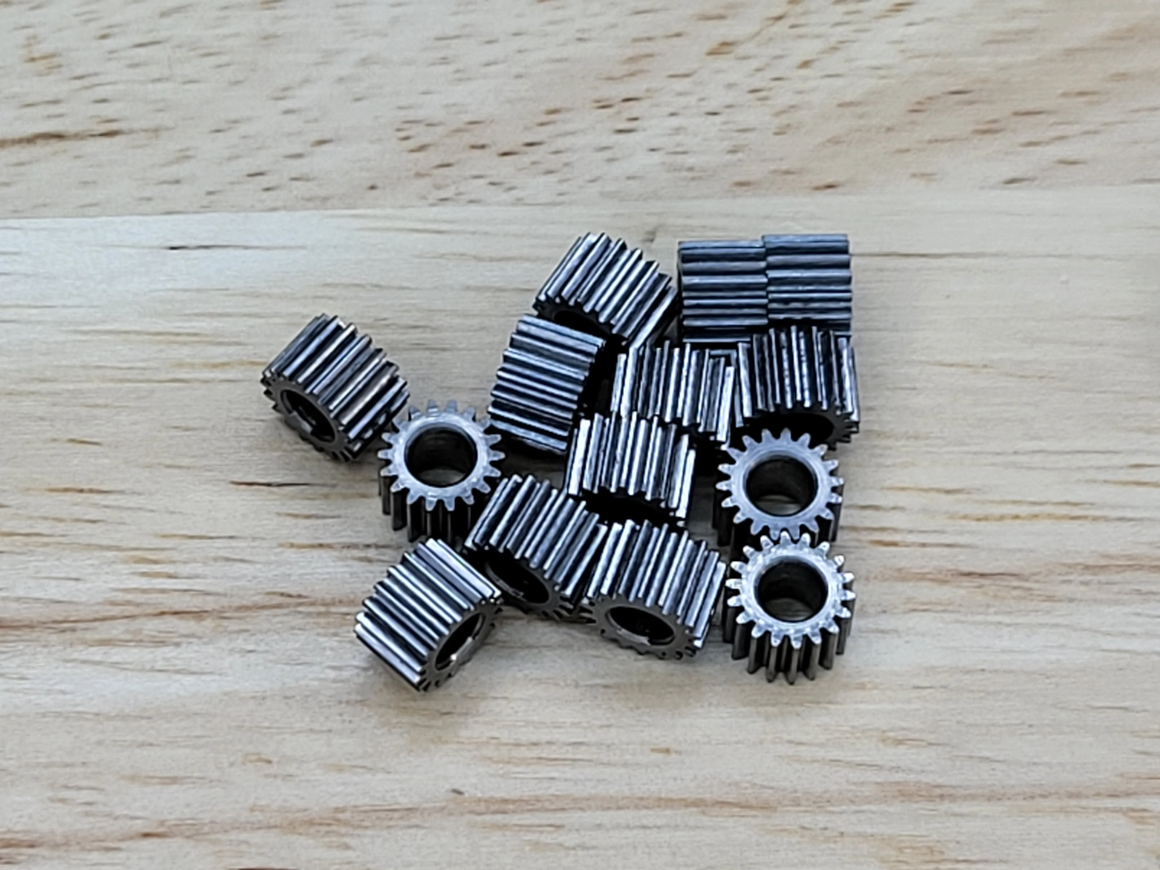 3mm Shaft Diameter Press-Fit Pinion Gears - Mod 0.3/0.4/0.5 Pitch (Sold Individually) - Image 2