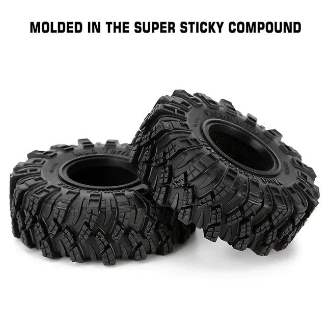 INJORA Kraken Claw M/T 62x20.5mm 1.0" tires - Image 3