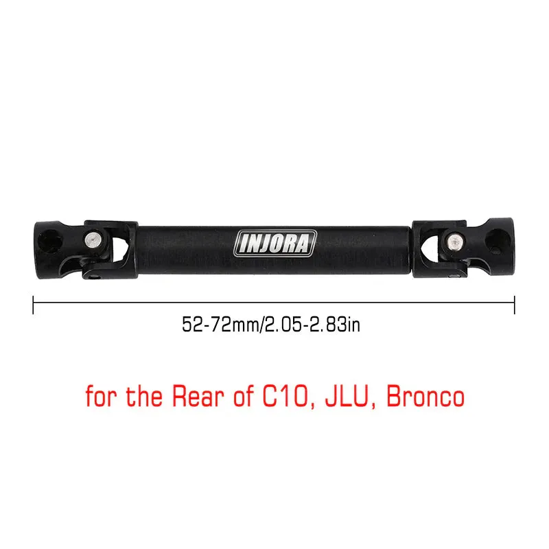 INJORA 1PCS Hardened Steel Center Drive Shaft for SCX24 Mods - Image 3