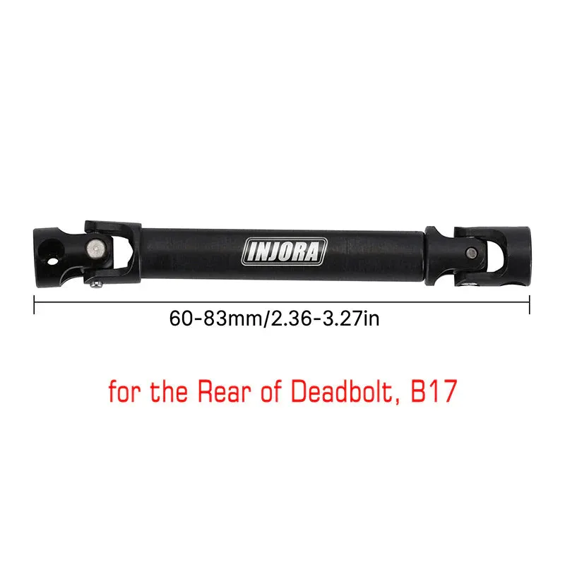 INJORA 1PCS Hardened Steel Center Drive Shaft for SCX24 Mods - Image 4