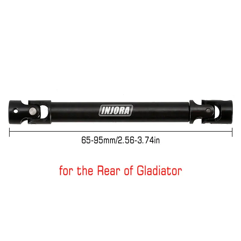 INJORA 1PCS Hardened Steel Center Drive Shaft for SCX24 Mods - Image 5