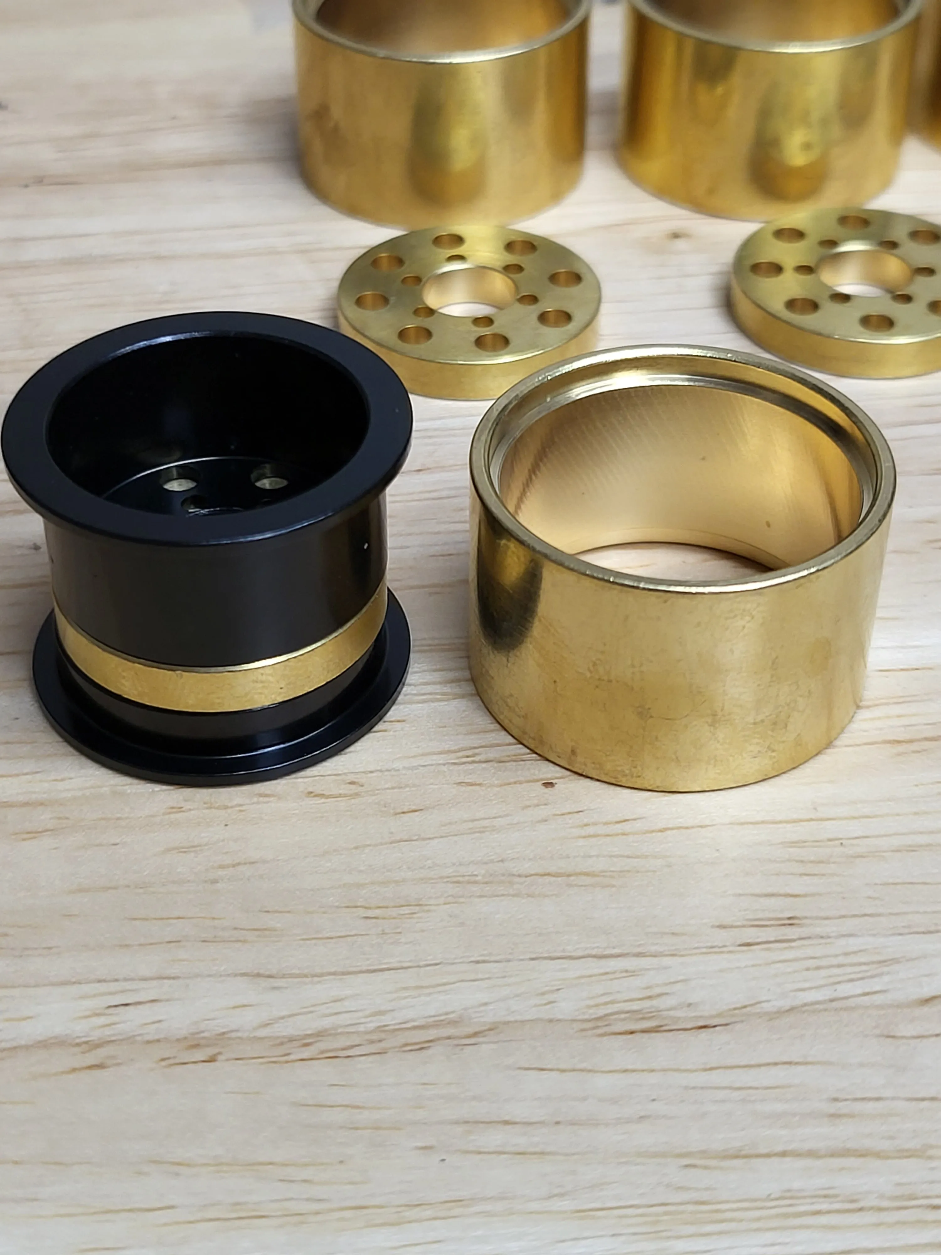 Wheel wideners for UPW and DDP wheels brass or aluminum island style - Image 6