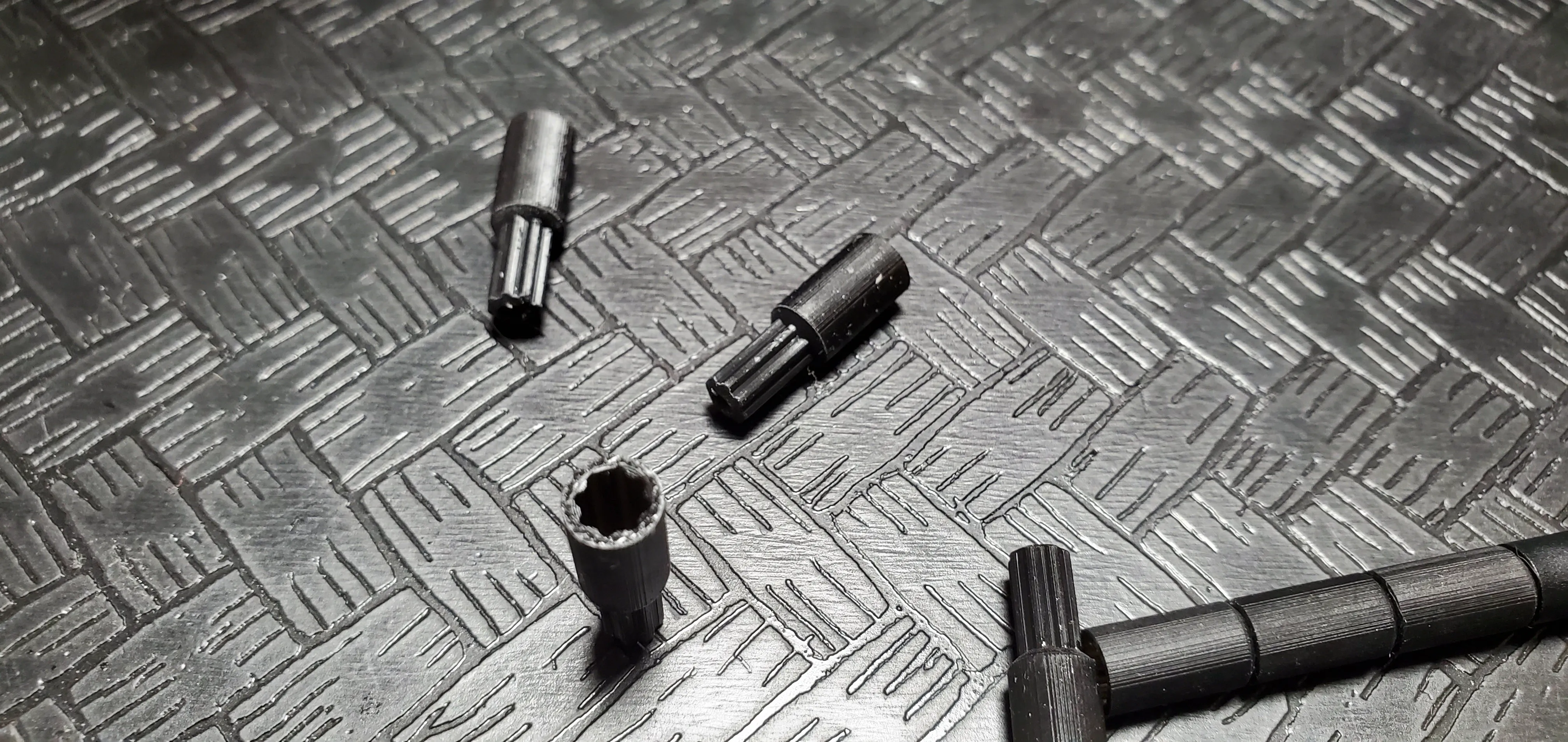 Linkable Driveshaft Extension 10mm, 20mm, 30mm wheelbase correction kit scx24 ax24 - Image 4