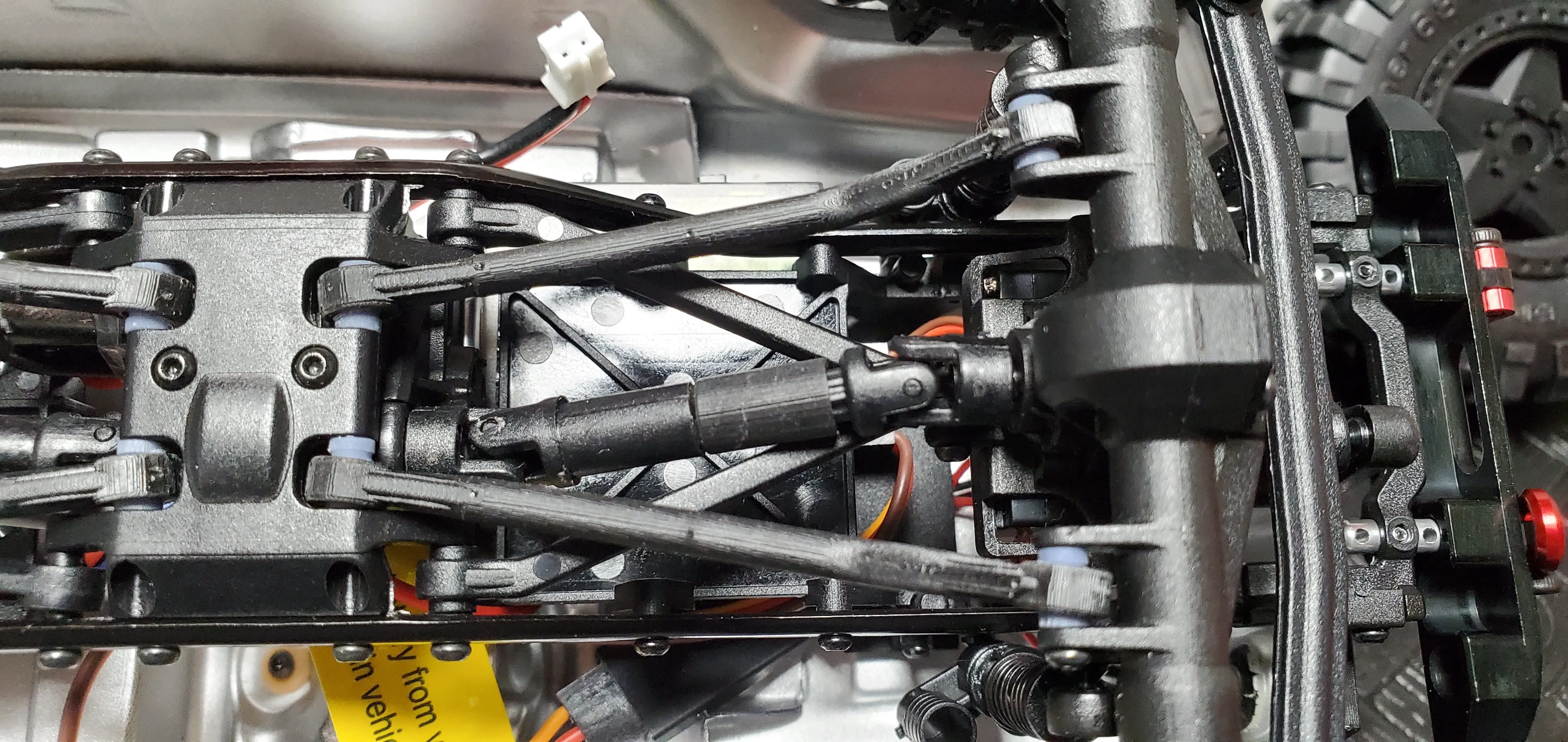 Linkable Driveshaft Extension 10mm, 20mm, 30mm wheelbase correction kit scx24 ax24 - Image 5