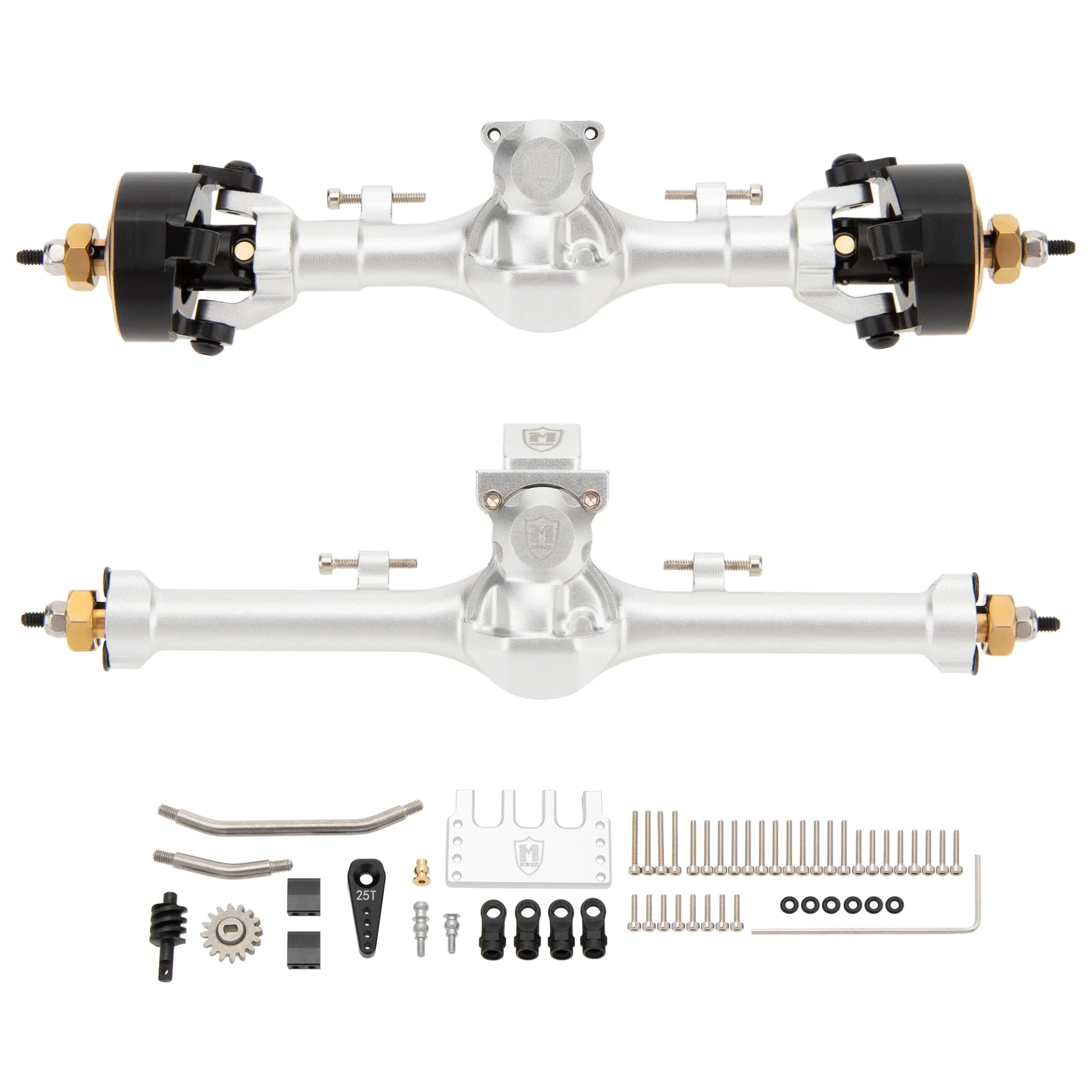 MEUS Racing | Isokinetic V3 Aluminum +9mm SCX24 Axles with 3-Section CVD - Image 2