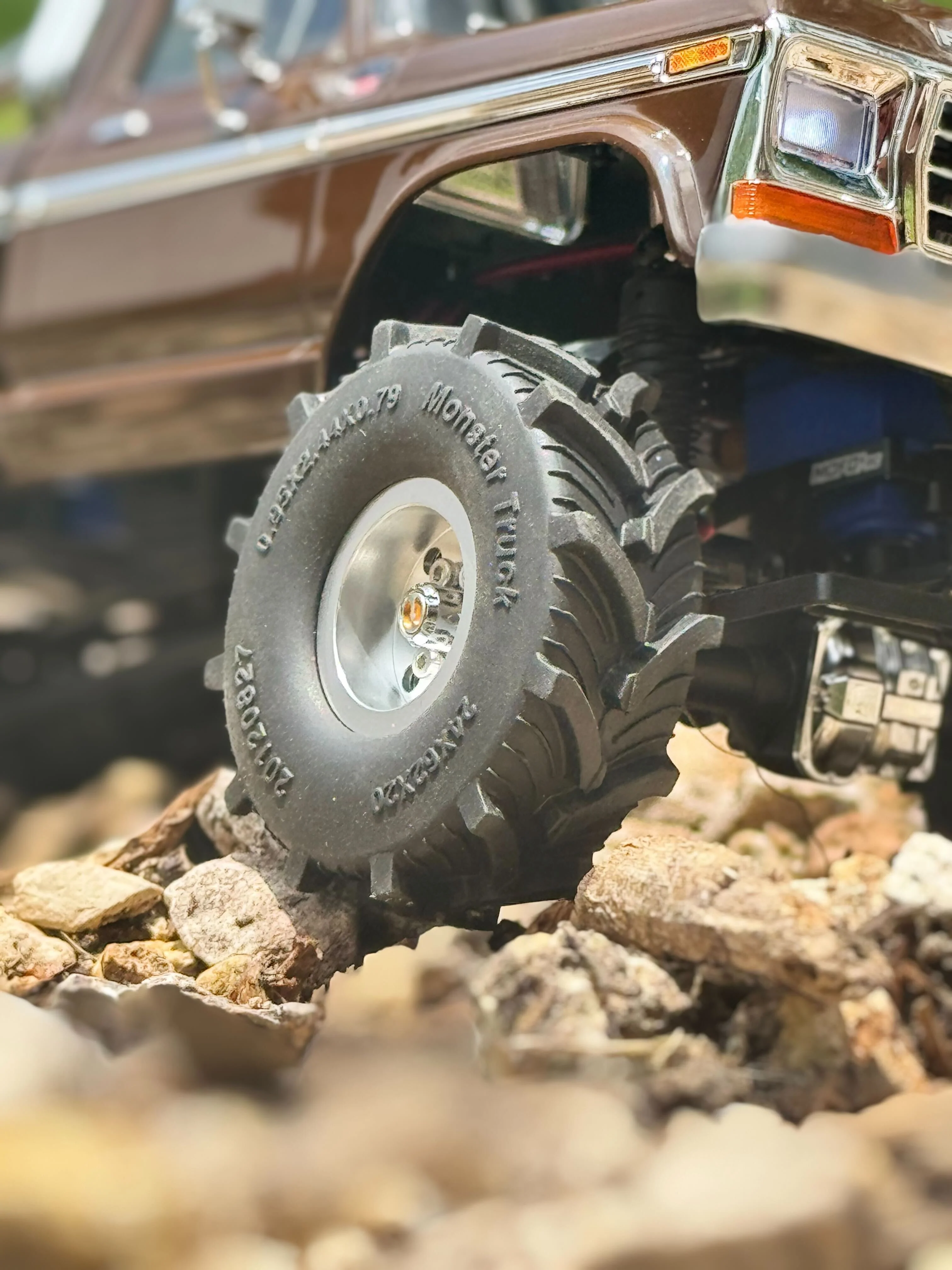 Mofo RC | Mud Terrain 1.0" Tires (62mm x 20MM) Set of 4