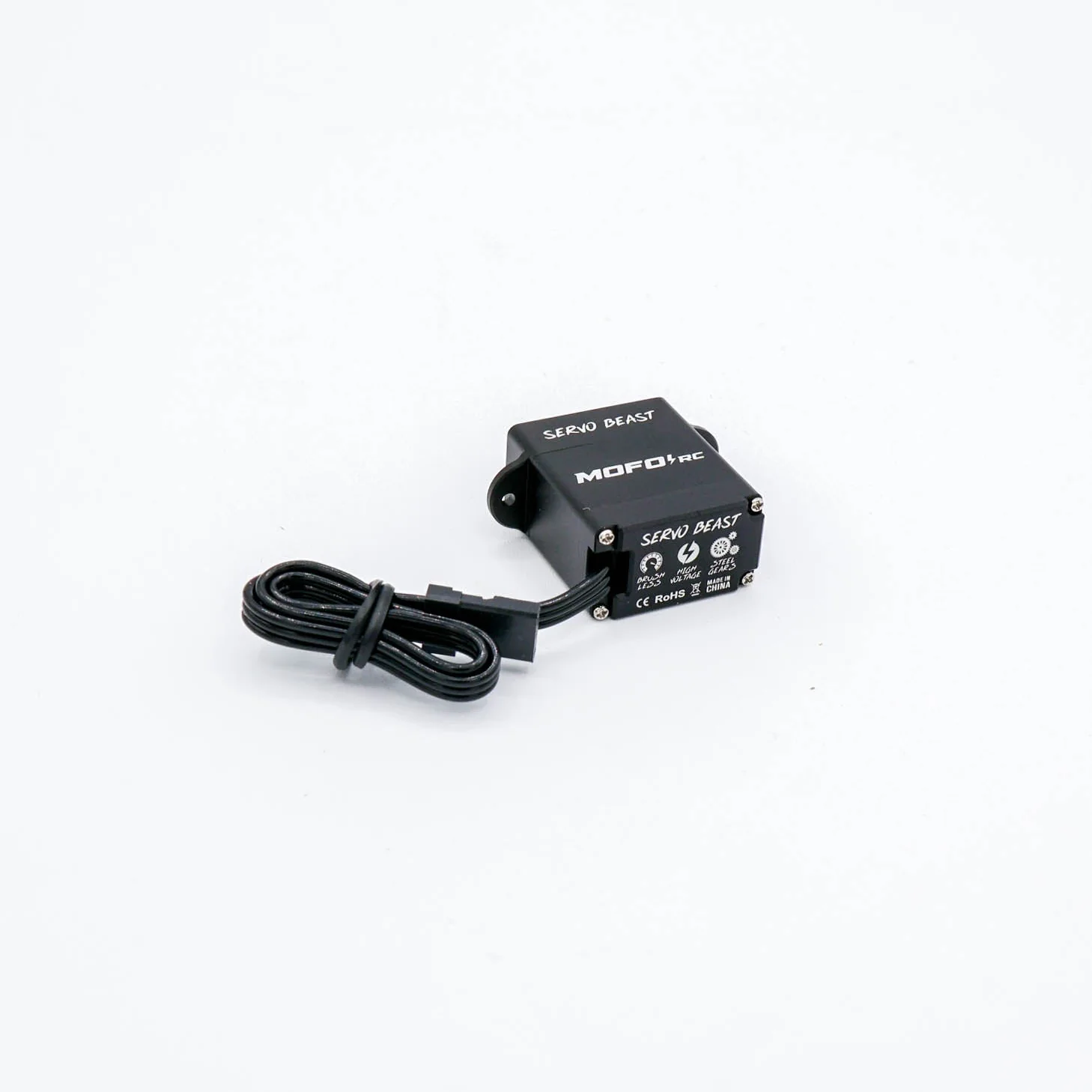 Mofo RC | ServoBeast Brushless Servo 2.0 w/ Dual-Exit Wire - Aluminum - Image 3
