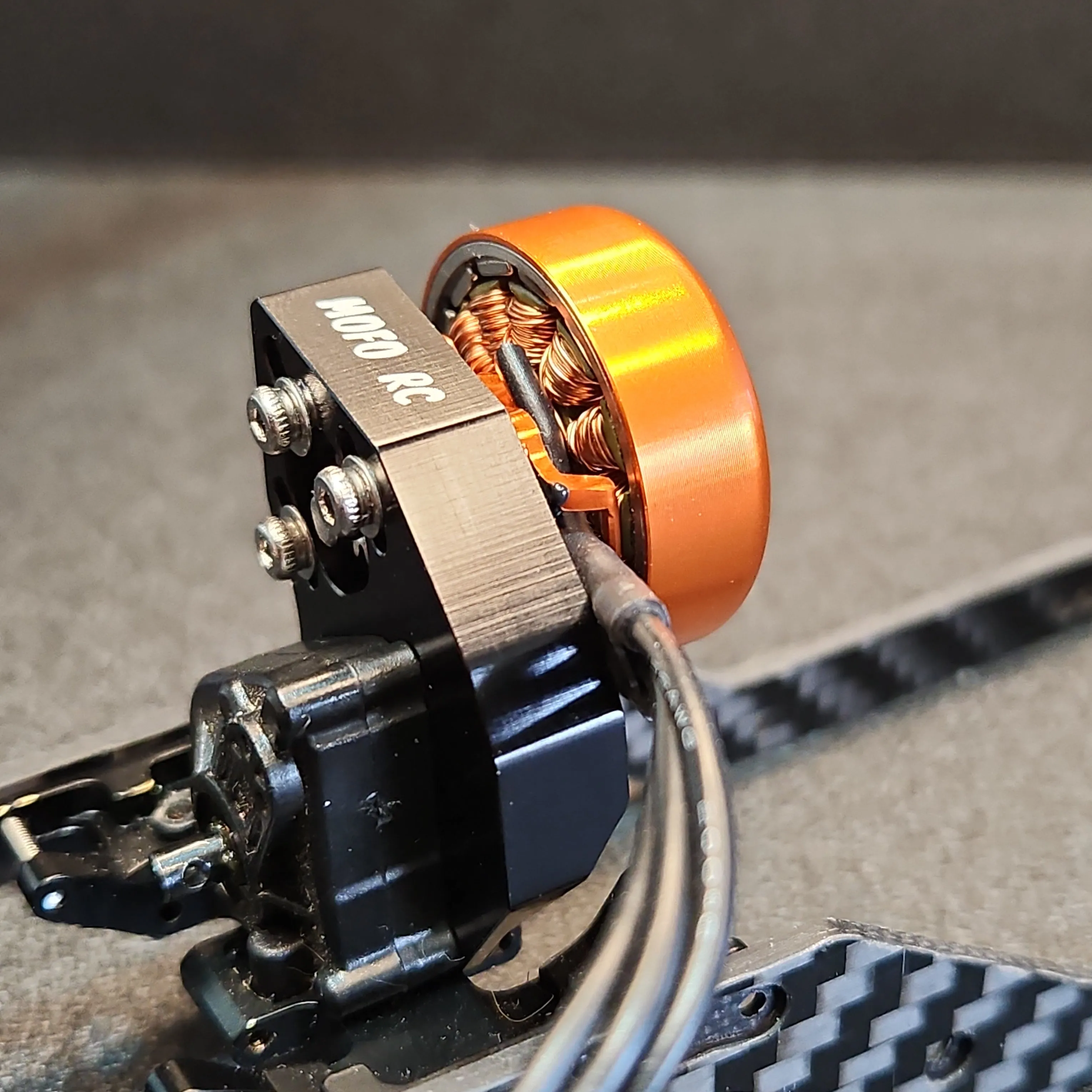 Mofo RC | SMP 1700Kv Brushless Pancake Motor & Rockwolf ESC + Mount Combos- (For Axial® SCX24™/AX24™) - Image 3