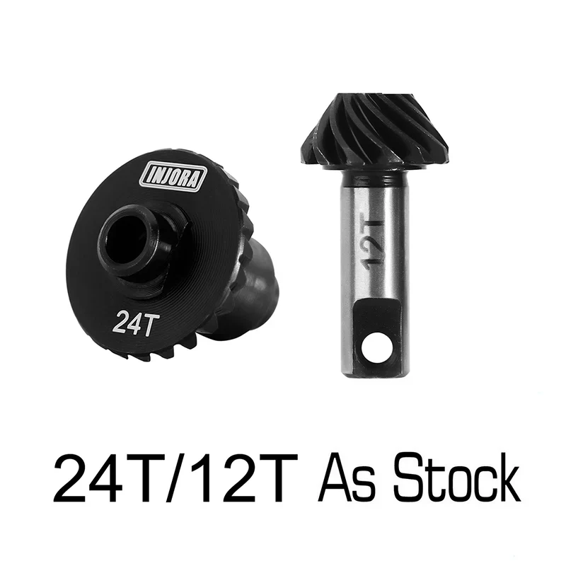 INJORA Overdrive Underdrive Alloy Steel Helical Gears for 1/18 TRX4M - Image 3