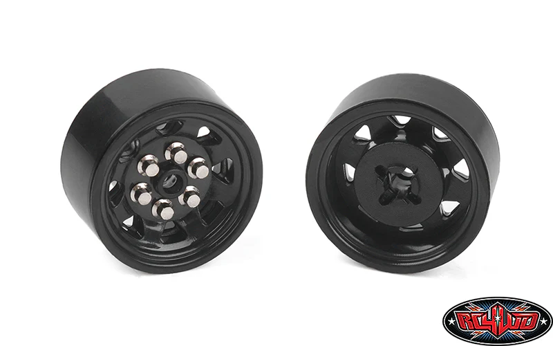 RC4WD | OEM Plastic 0.7" Beadlock Wheels - Black (Z-W0339) - Image 4
