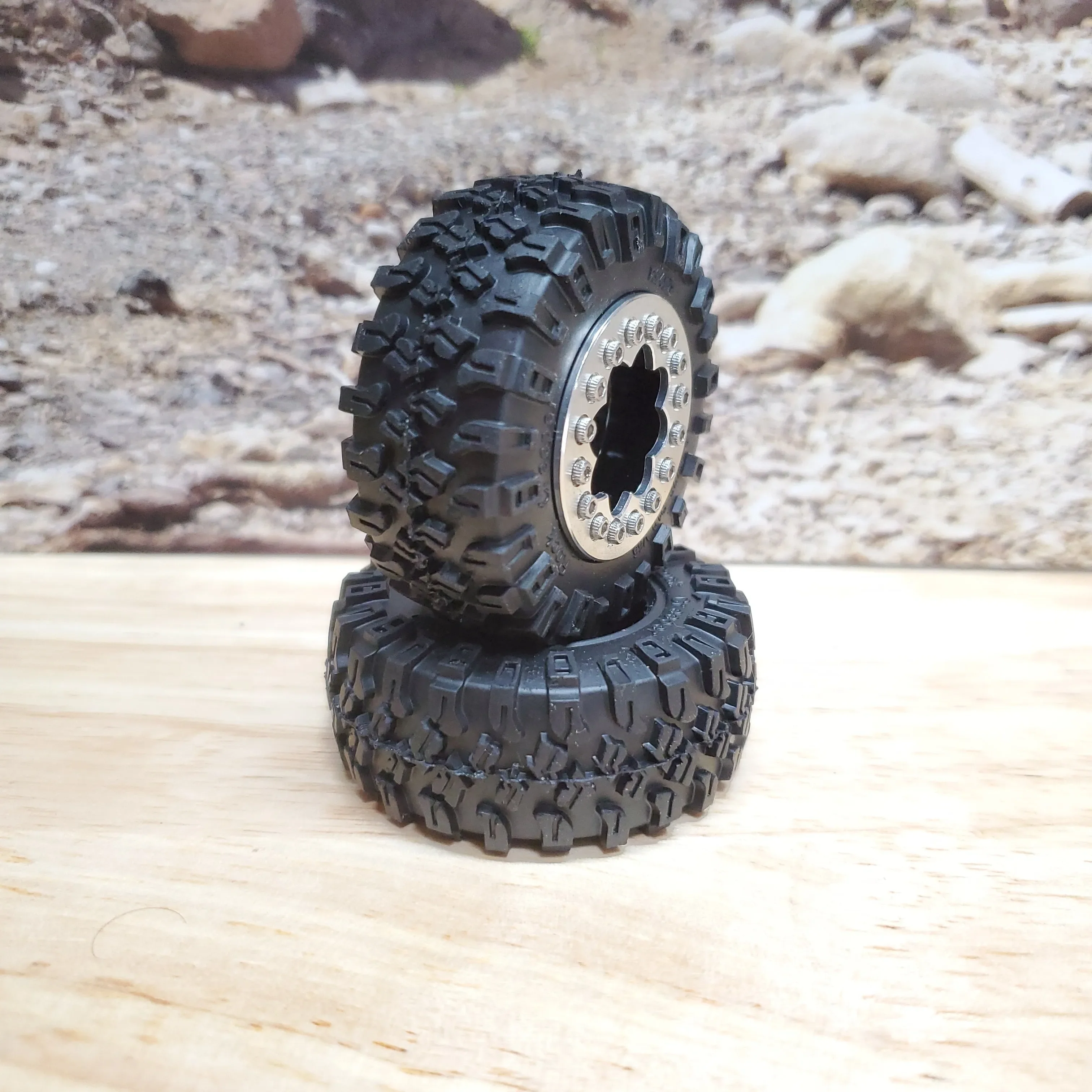Rc4wd Rock Creeper 48x22mm 1.0" Tires (Sold by Pair) - Image 2