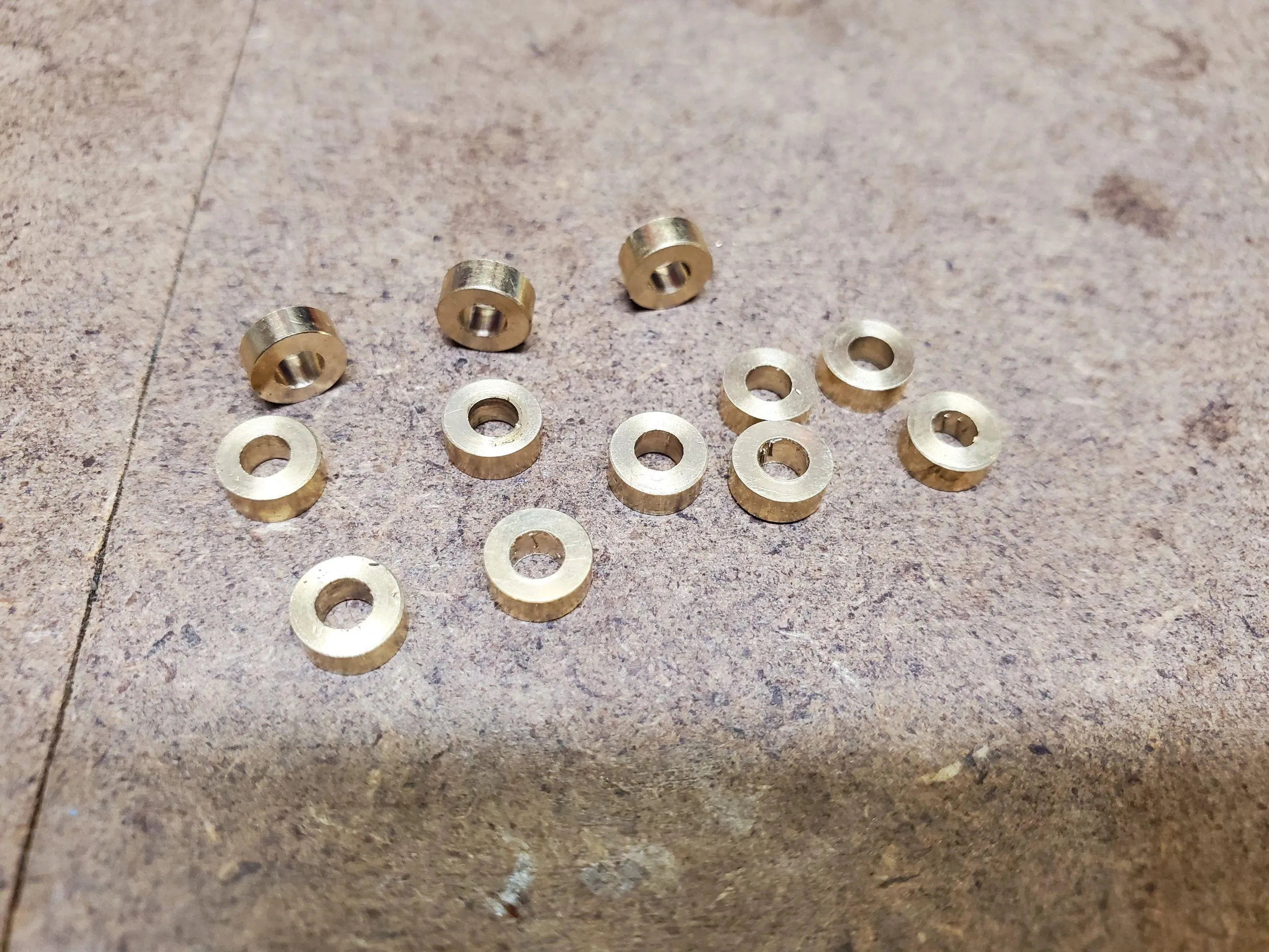 SCX24 Bearings Set – Brass, Complete Front & Rear 12-Piece Waterproof, Rustproof, Low-Speed Competition Upgrade - Image 2