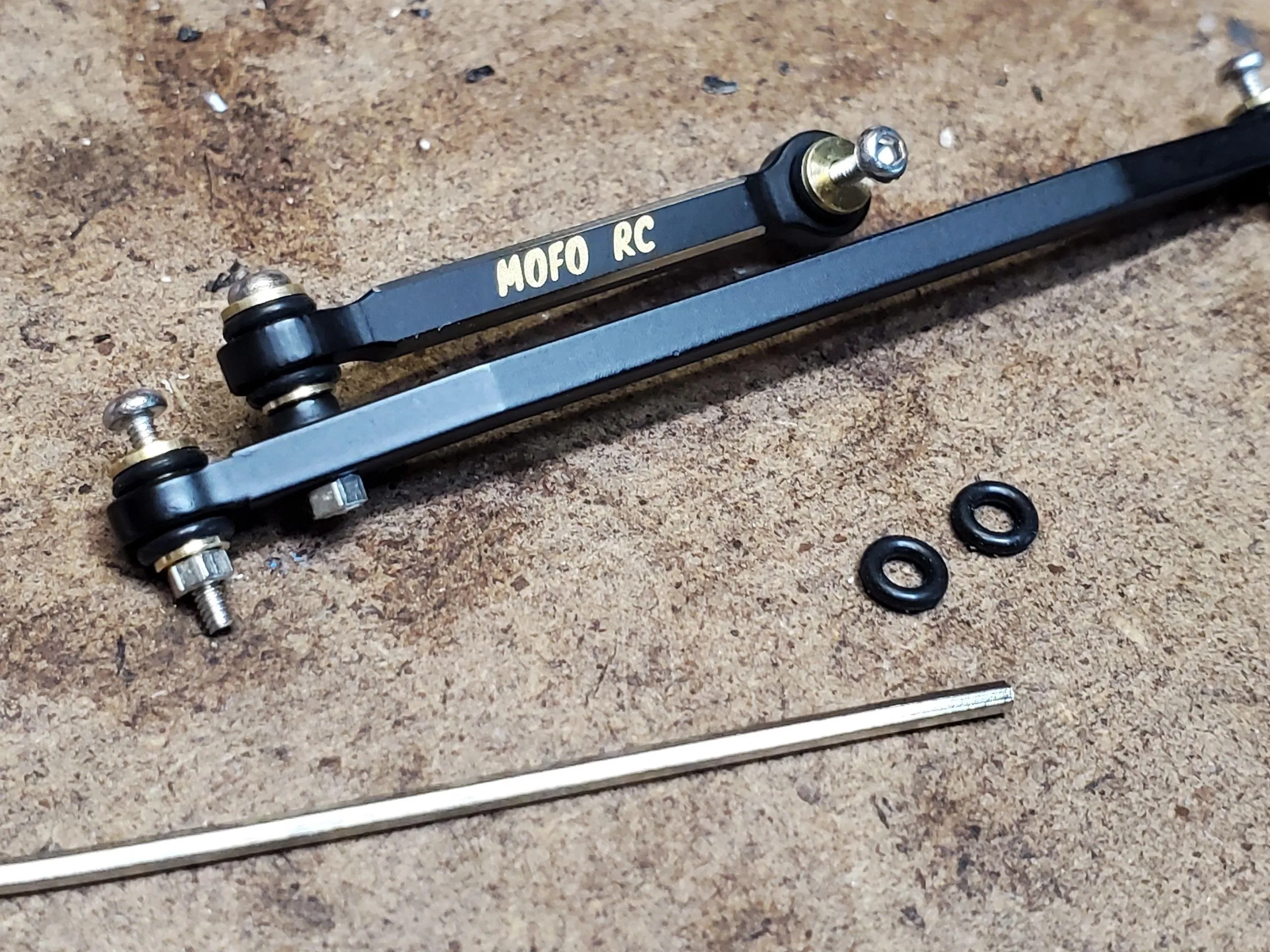 Steering Links - Scale, Brass and Aluminum for SCX24 / AX24 - Select Options - Image 4