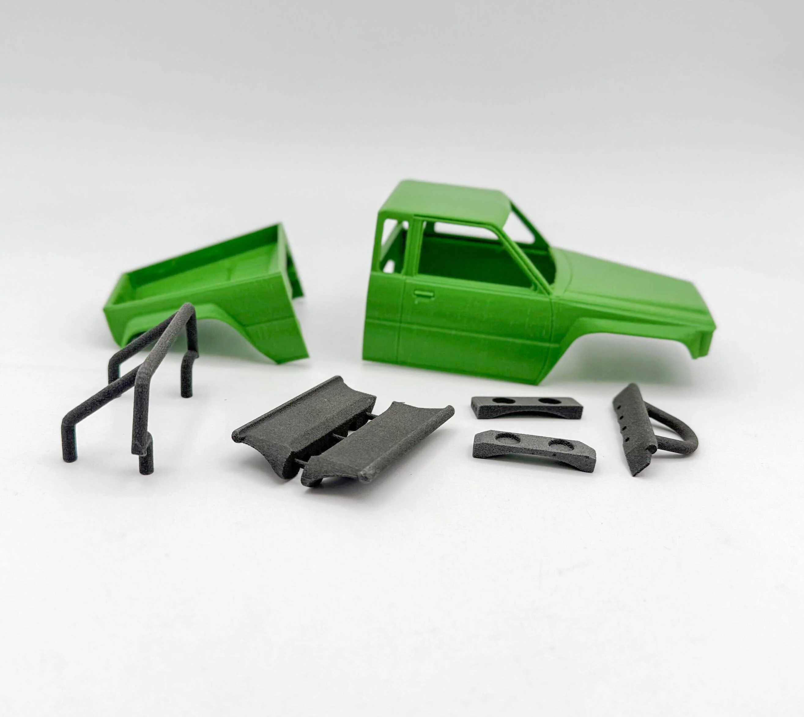 Mofota Scale Body Kit with Truck Bed for Axial® SCX24™ — Earth Tone Colors - Image 4