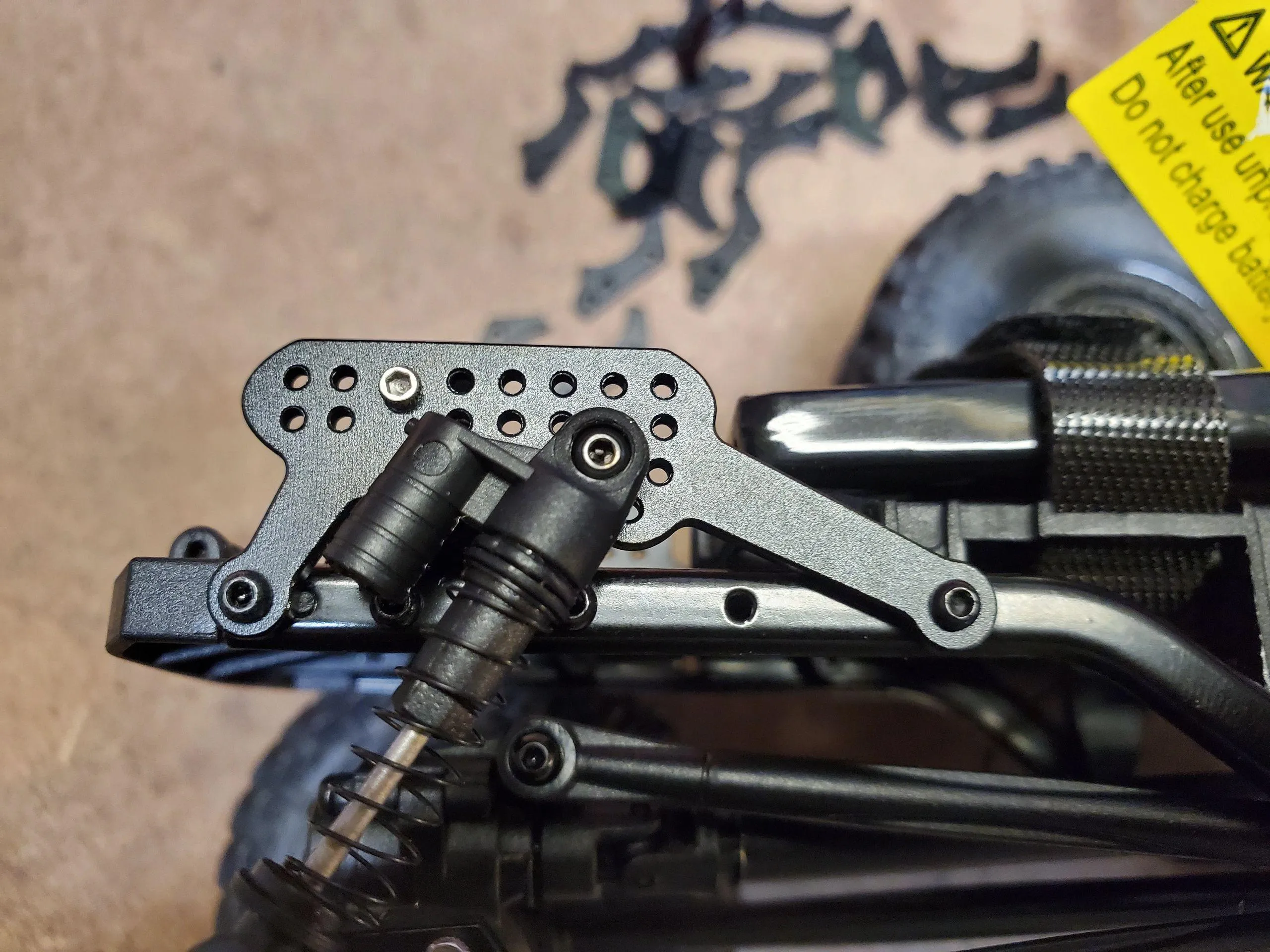 Mofo RC | Aluminum Suspension Threaded Shock Plates - Made in Texas - Image 4