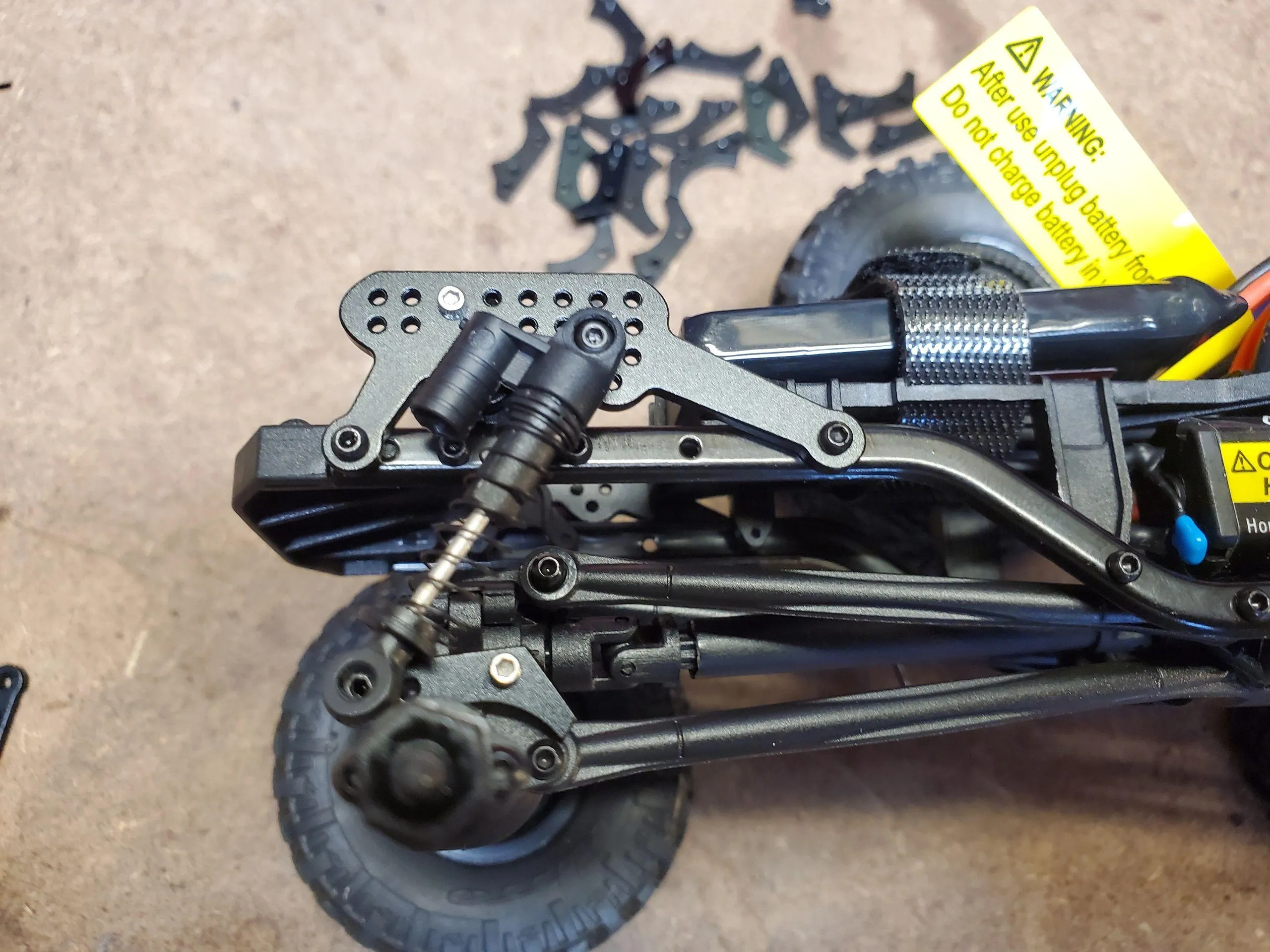 Mofo RC | Aluminum Suspension Threaded Shock Plates - Made in Texas - Image 6