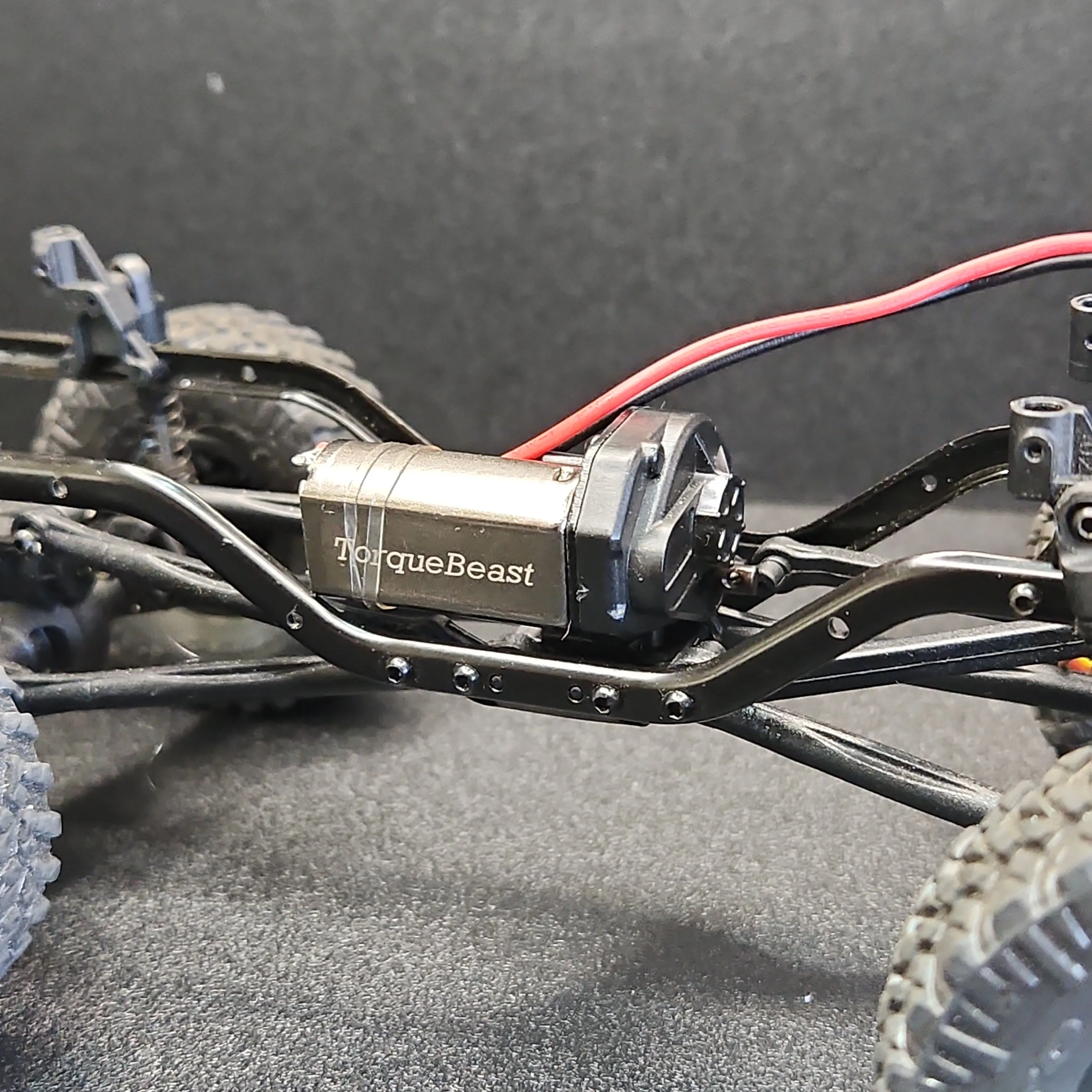 TorqueBeast 50 Brushed Motor for Axial® SCX24™/SCX30™/AX24™ — Pre-Installed Mod.3 11T Pinion - Image 4