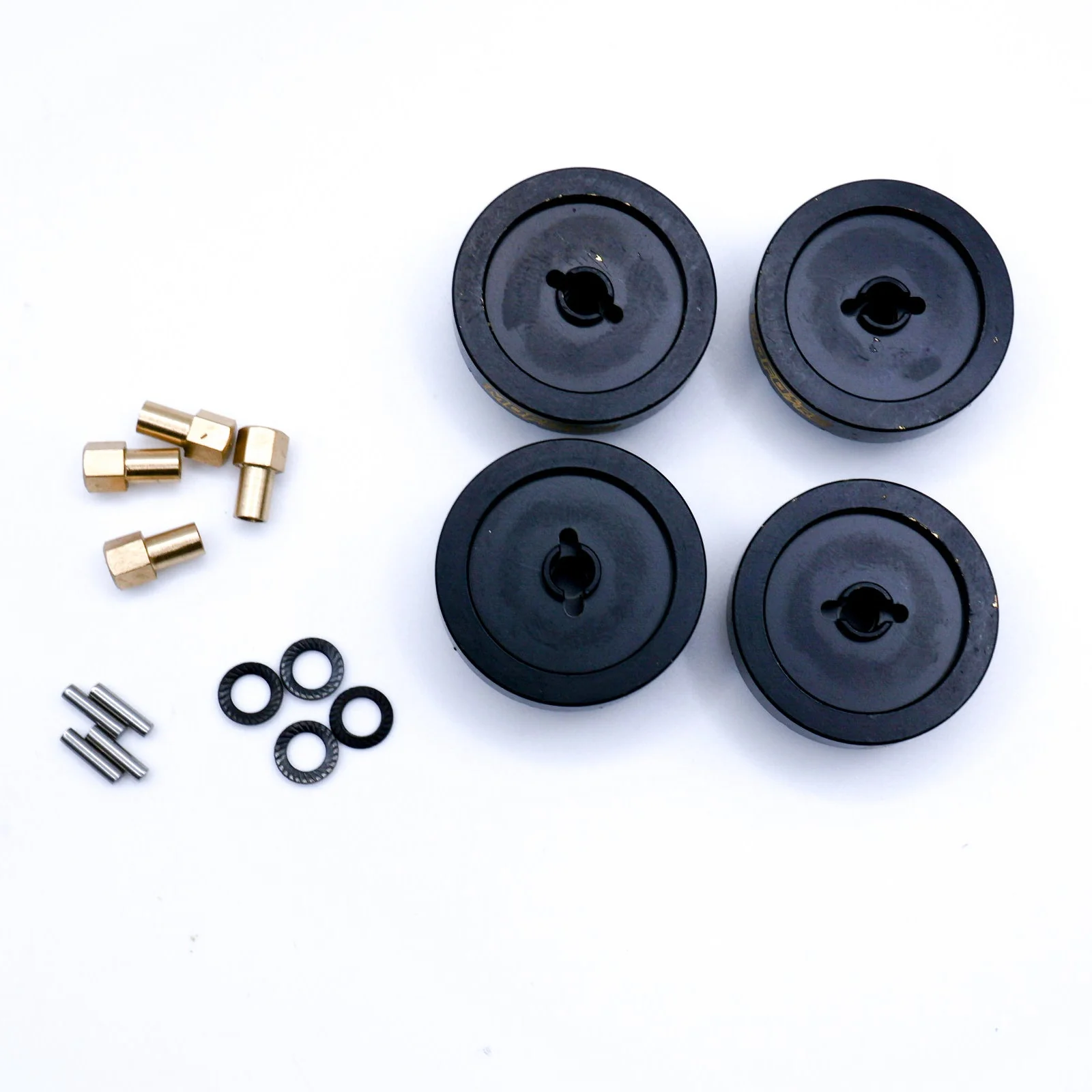 Mofo RC | Black Brass +5mm Hex Extenders for X15 Axles & Traxxas® TRX-4M™ - Image 4