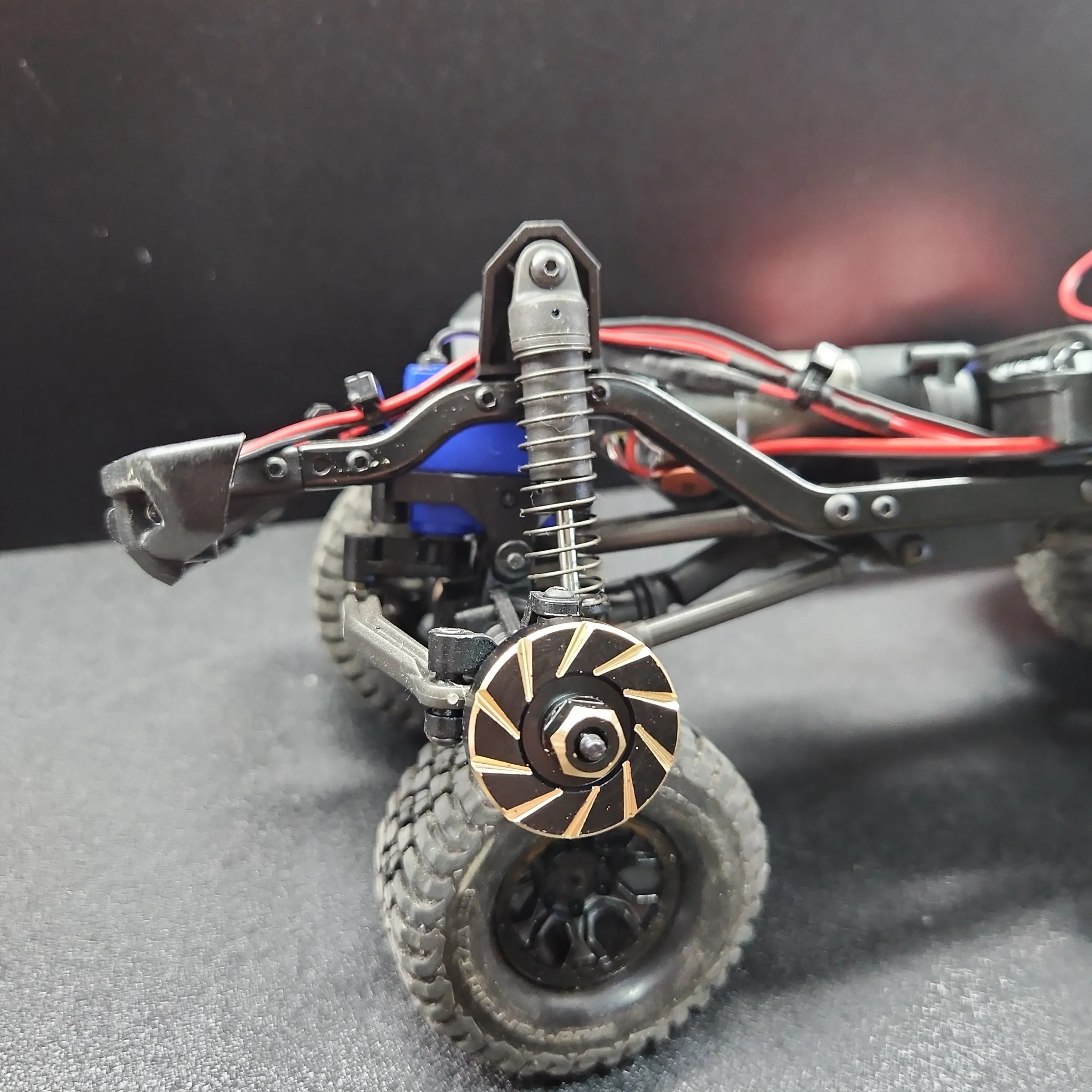 Mofo RC | Black Brass +5mm Hex Extenders for X15 Axles & Traxxas® TRX-4M™ - Image 6