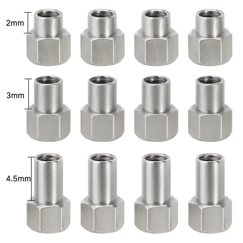 M2.5 Barrel Nuts for Traxxas® TRX-4M™ Hex Extenders — 4PCS