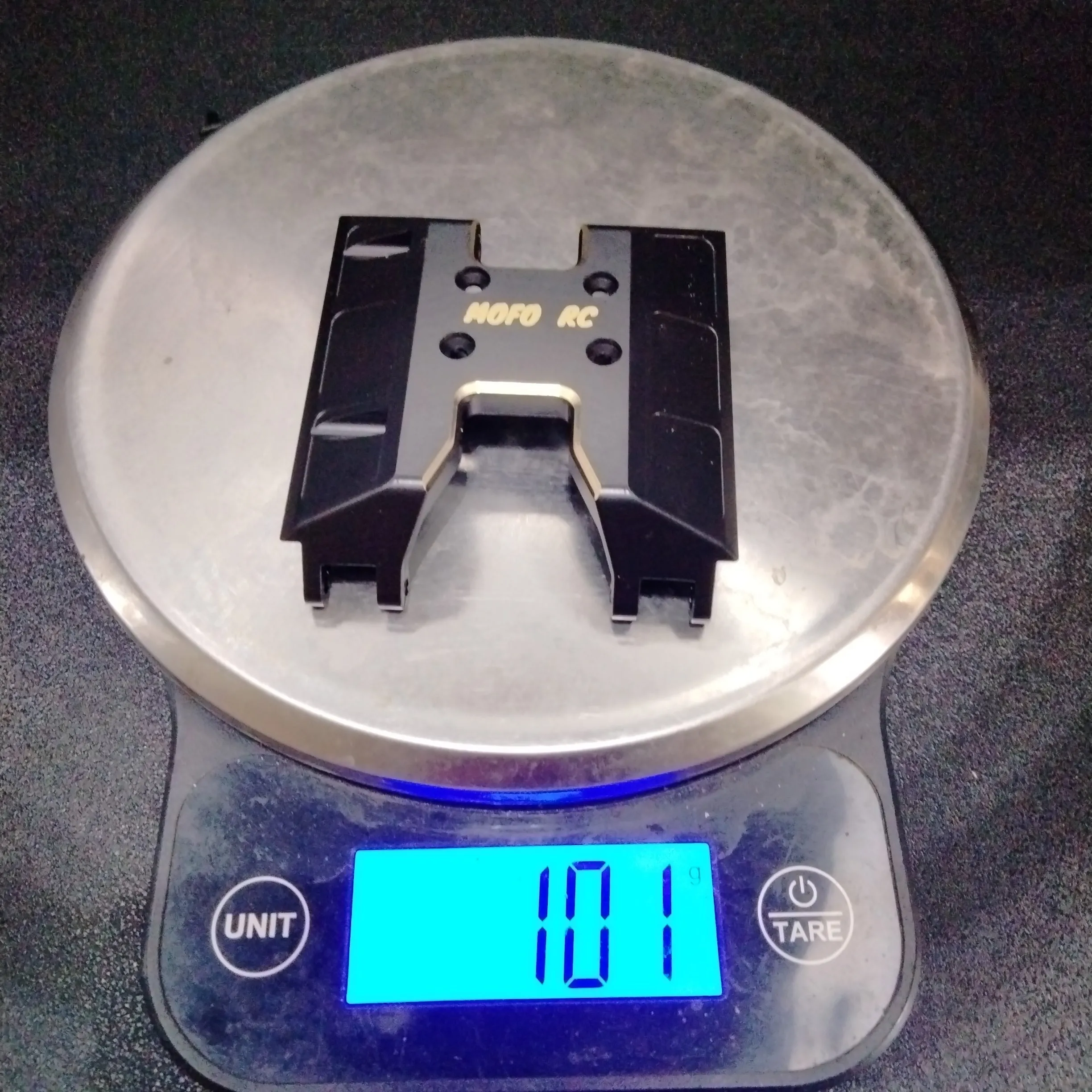 UTB18 Black Brass Skid Plate Axial RC Crawler 1/18 UTB18 Capra Unlimited Trail Buggy - Image 3